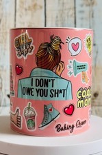 Mehrfarbige Motivationstasse -