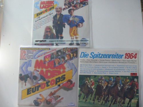 Vinyl sammlung - 3x,