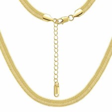 Damen Kette vergoldet Gold 24