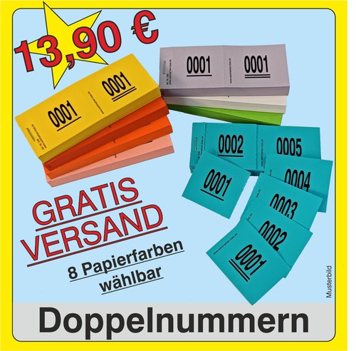 1000 doppelnummern - 1000,