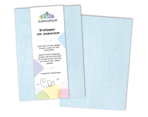 Briefpapier holz briefbogen - briefpapier,