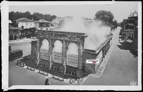 Alte glasfoto platte negativ - alte,