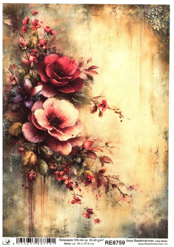 Reispapier din decoupage - din,