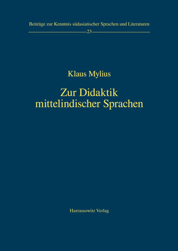 Zur didaktik mittelindischer - zur,