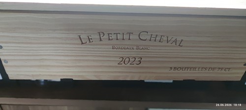 Weinkiste petit cheval - /,