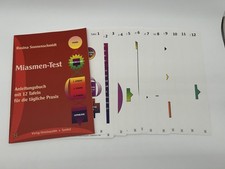 Rosina Sonnenschmidt Miasmen-Test: Anleitungsbuch mit 12 Tafeln 