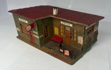 Modellbahn H0 Bahnhof "Zindelstein" mit Beleuchtung Faller