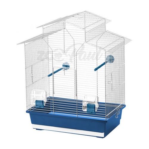 Vogelkäfig 60cm blau
