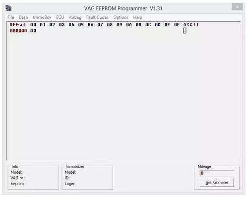 Vag eeprom programmer - vag, v1.31
