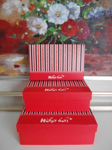 3er set geschenkbox giftbox - 3er,