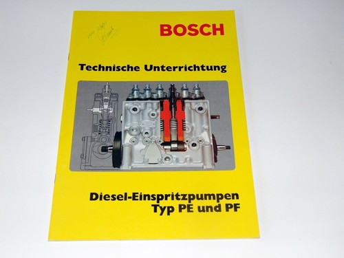 Bosch technische unterrichtung - bosch,