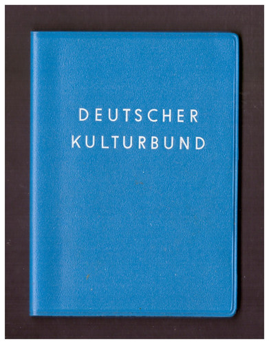 Ddr mitgliedsbuch deutscher - ddr,