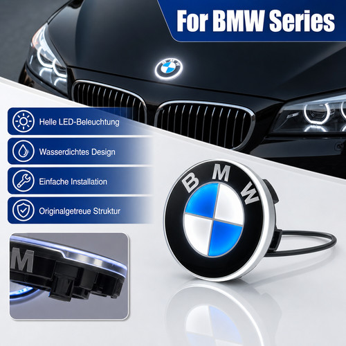 Beleuchtung led 82mm emblem - 82mm,