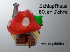 Schlupfhaus Original Schleich / Peyo Pilzhaus 80er Jahre Guter Zustand sauber