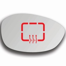 Spiegelglas Rechts Beheizbar