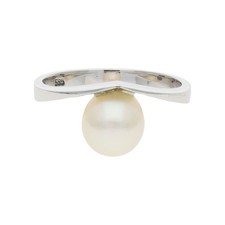 Perlenring Weißgold 585 Akoya