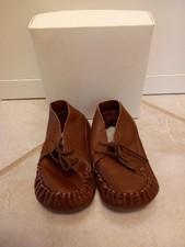 Echtleder Babyschuhe Braun