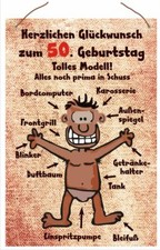 Geburtstagsschild