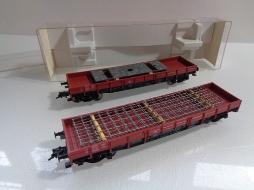 Fleischmann set flachwagen - h0,
