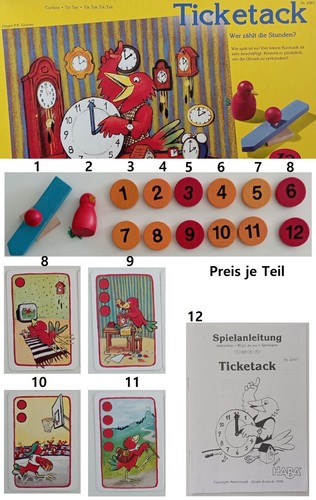Ticketack lernspiel haba - /,