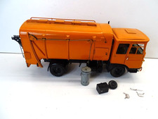 Blechauto Berliner Müllauto MAN  Eigenbau ca 39cm  LKW Handarbeitsmodell