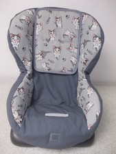 Britax Römer Duo  Plus Bezug  Ersatzbezug in   grau mit Katzen *neu*