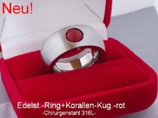 Edelstahl Ring Ringe Damen