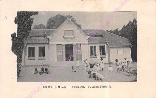 Cpa 37380 münzen bourdigal - cpa,