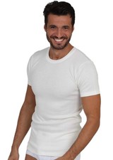 Herren Shirt Kurzarm  WOLLE/