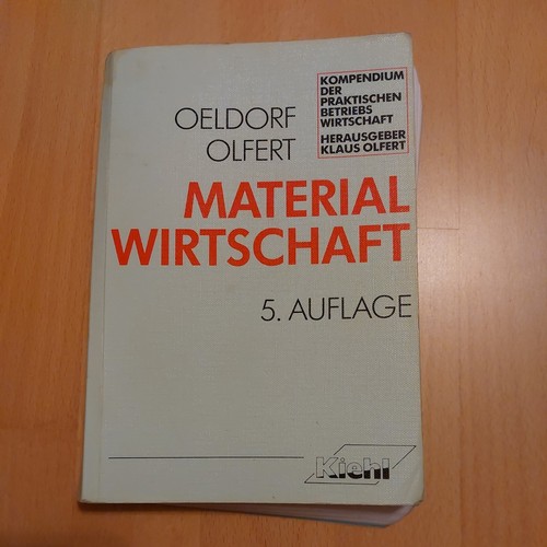 Materialwirtschaft 5 - materialwirtschaft, 📚