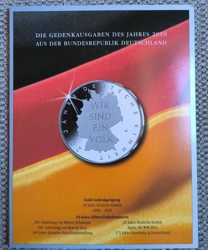 Gedenkausgaben des jahres 2010 - gedenkausgaben,