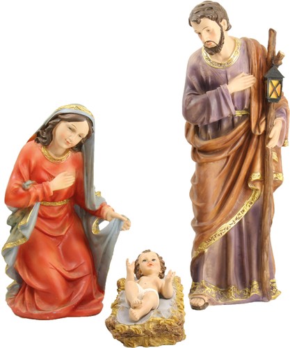 Krippenfiguren heilige familie - krippenfiguren,