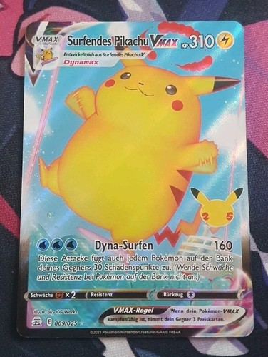 Pokemon surfendes pikachu vmax - pokemon,