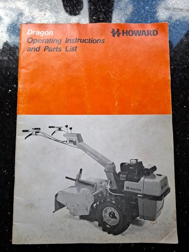 Howard dragon rotavator - howard,