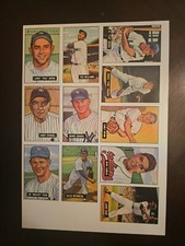 New Uncut Baseball Trading