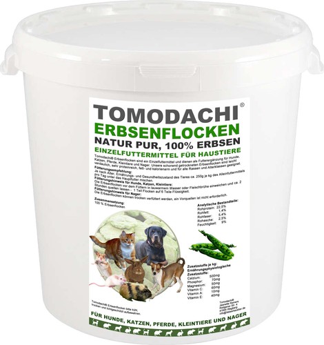Erbsenflocken katze - erbsenflocken,