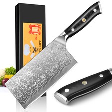 Damast Hackmesser 67 Schichten