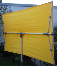 Sonnenschirm SUN COMFORT Flex roof ca. 210 x 150 cm leuchtend gelb rechteckig