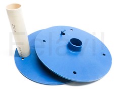 Leerspule, Rundspule, Haspel, Kabeltrommel, Ø 205 mm, Breite 130 mm demontierbar