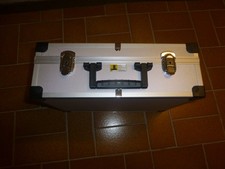 Großer leerer Allit Alu Koffer mit Clipverschluss # 39x29x13,5 # mit Schlüssel