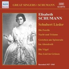 Lieder von schumann - lieder, schumann,elisabeth