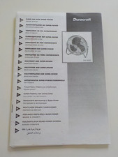 Bedienungsanleitung Duracraft Floor Fan HV-350E Bodenventilator 2002 Vintage