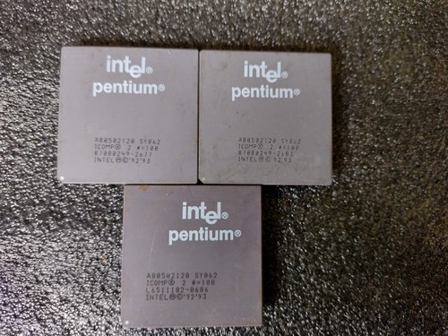 Cpu classic intel - cpu, pentium