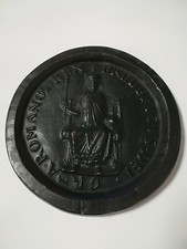 Große Plakette Medaille Seals of Majesty GR-A Romano 1972 Bronze15,5x1,2cm1,23kg