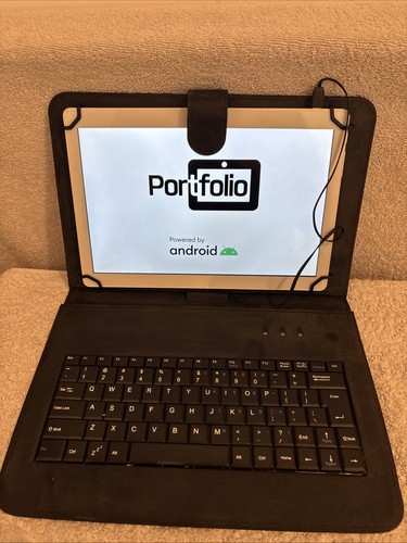 Laptop deskbook portfolio - laptop,