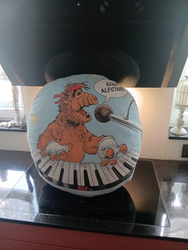Alf nostalgie kissen - kissen, rund