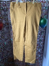 Senffarbene Damenhose Gr. 40