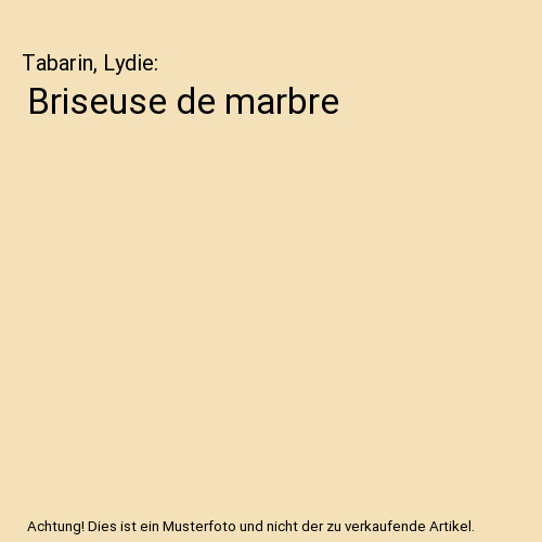Briseuse marbre tabarin - briseuse,