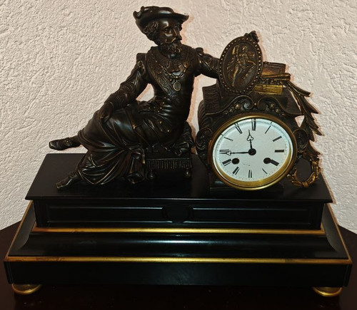 Antike figuren kaminuhr - antike,