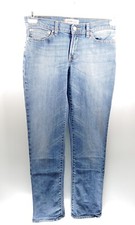 Levi's 10528 Straight W29 L30 blau Damen Denim Jeans Hose Gerades Bein Low Rise